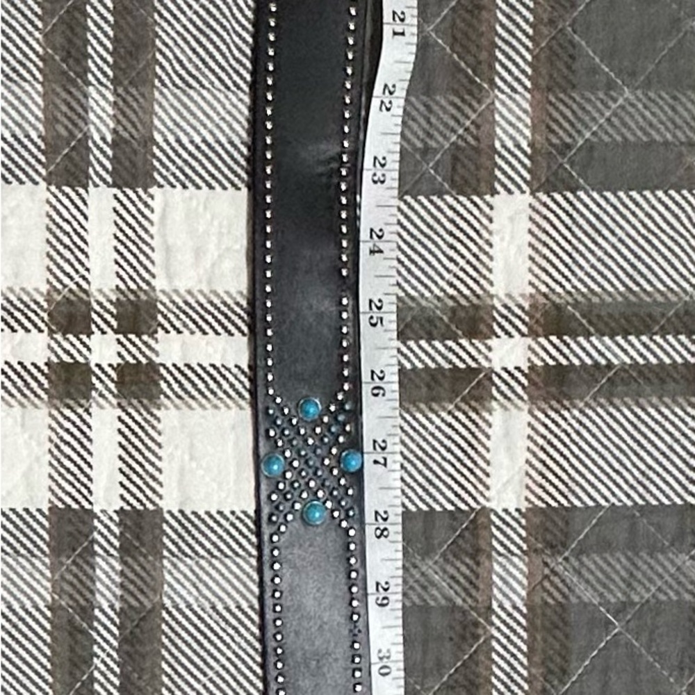 Torrid Black and Blue Studded Belt - Picture 7 of 8